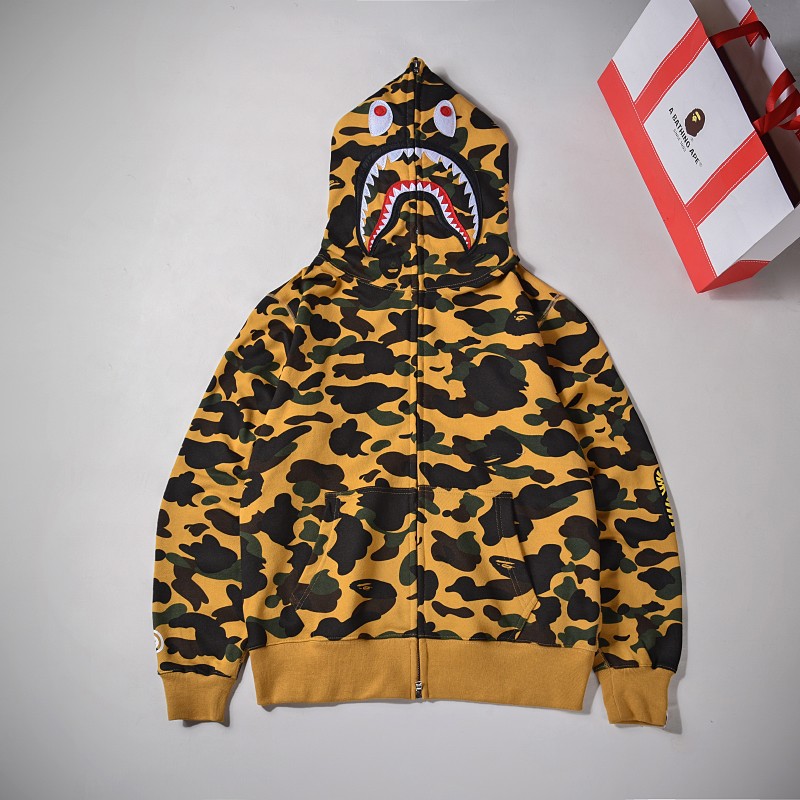 Bape Hoodie 5 Colors Purple Yellow Green Blue Red S-2XL XX210